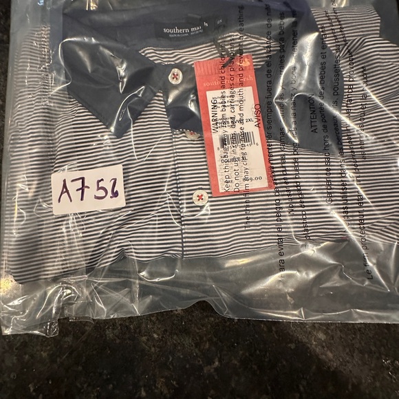 NWT Southern Marsh Bermuda performance-  Hawthorn golf Polo #A756 - Picture 9 of 9